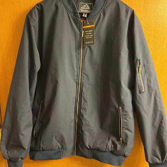 TACVASEN Men's Jackets-Windproof Bomber Jacket Full Zip Winter Warm Padded Coats - Picture 5 of 9